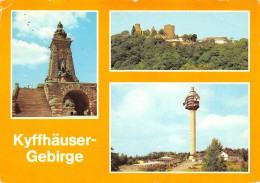 Kyffhäuser (Kr. Artern) - Kyffhäuser-Denkmal Höhe 81 M, Rothenburg-Fernsehturm, Kulpenberg (1913) - Kyffhaeuser