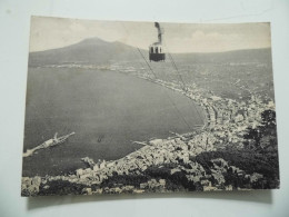 Cartolina Viaggiata "CASTELLAMMARE DI STABIA Il Vesuvio Visto Dal Faito" 1960 - Castellammare Di Stabia