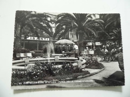 Cartolina Viaggiata "CASTELLAMMARE DI STABIA Parco Delle Terme Stabiane" 1955 - Castellammare Di Stabia