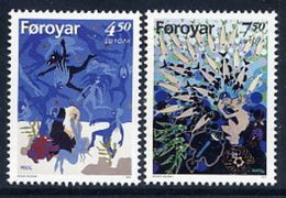 FAROE ISLANDS 1997 Europa: Sagas And Legends MNH / **.  Michel 317-18 - Isole Faroer