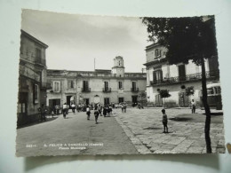 Cartolina Viaggiata "S.FELICE A CANCELLO ( Caserta ) Piazza Municipio" 1958 - Caserta