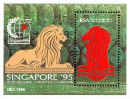 South Africa - 1995 Singapore '95 MS Reprint (**) # SG 883 , Mi Block 37II - Esposizioni Filateliche
