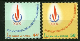 Wallis ** N° 224/225 - Droits De L' Homme - Unused Stamps