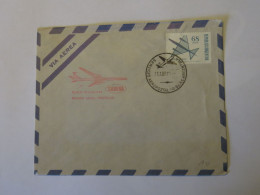 ARGENTINA FIRST FLIGHT COVER BIENOS AIRES - BRUSSELS 1971 - Oblitérés