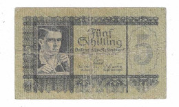 AUSTRIA 5 SCHILLING 1927 - Autriche