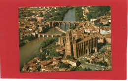 81--ALBI---Vue Aérienne Sur La Basilique Sainte-Cécile XIIIè S.---voir 2 Scans - Albi