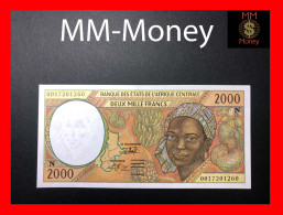 CENTRAL AFRICAN STATES "N"  Equatorial Guinea  2.000 2000 Francs 2000  P. 503 N  AUNC - Estados Centroafricanos