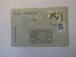 ARGENTINA FIRST FLIGHT COVER 1971 - Oblitérés