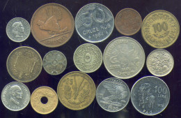 Lot De15 Pièces Divers  ( 21 ) - Kiloware - Münzen