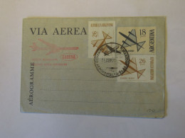 ARGENTINA FIRST FLIGHT COVER BUENOS AIRES - BRUSSELS 1971 - Gebraucht