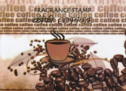 INDIA 2017 INDIAN COFFEE FRAGRANCE MINIATURE SHEET IN SPECIAL FOLDER SEALED PACK MNH - Usados