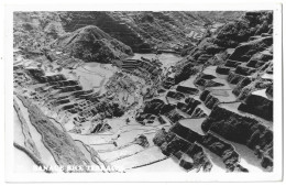 PHILIPPINES - BANAUE BANAWE IFUGAO - UNESCO SITE HERITAGE RICE TERRACES - REAL PHOTO RPPC 1956 SENT TO ITALY - Philippines