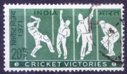 India 1971 Fine Used 1v, Cricket, Sports - Cricket