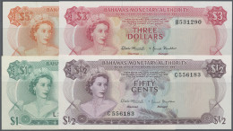Bahamas: Bahamas Monetary Authority, L.1968 Series With Signatures Leslie Hammon - Bahamas
