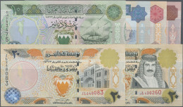 Bahrain: Bahrain Monetary Agency, Lot With 6 Banknotes, L.1973 (1998-2001 ND) Se - Bahrein