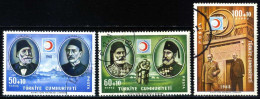 Türkiye 1968 Mi 2097-2099 Centenary Of The Turkish Red Crescent - Usados