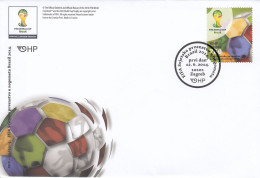 FDC CROATIA 1137 - 2014 – Brésil