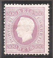 Portugal, 1870/6, # 47c Dent. 12 1/2, Tipo II, MH - Unused Stamps