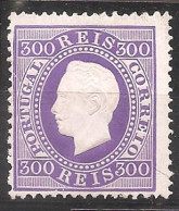 Portugal, 1870/6, # 47d Dent. 13 1/2, Tipo I, MH - Nuovi