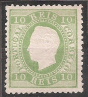 Portugal, 1879/80, # 49 Dent. 12 3/4, Tipo I, P. Liso, MNG - Nuevos