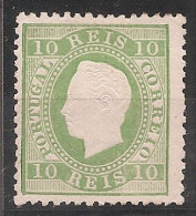 Portugal, 1879/80, # 49 Dent. 12 3/4, Tipo I, P. Liso, MH - Ongebruikt