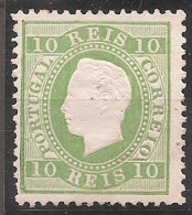 Portugal, 1879/80, # 49 Dent. 12 3/4, P. Liso, MNG - Unused Stamps