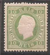 Portugal, 1879/80, # 49f Dent. 13 1/2, Tipo II, P. Liso, MH - Ongebruikt