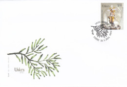 FDC CROATIA 1168 - Easter