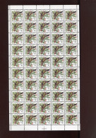 Belgie Buzin Vogels PRE832 2190 Volledig Vel Rotafolio 4 Zijden Getand ! - 1991-2000