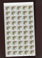 Belgie Buzin Vogels PRE832 2190 Volledig Vel Rotafolio Linkerzijde Ongetand ! - 1991-2000