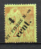 Col35 Colonies SPM St Pierre & Miquelon N° 41 Neuf X MH  Cote 17,00 € - Nuevos