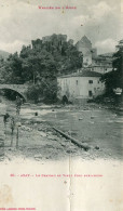 AXAT - LE CHÂTEAU Et VIEUX PONT Sur L' AUDE - - Axat