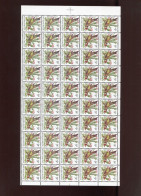 Belgie Buzin Vogels 2190 Volledig Vel Rotafolio Links & Onder Ongetand ! - 1991-2000