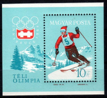 1964 Giochi Olimpici Innsbruck, Serie Ungheria , Serie Completa Nuova (**) - Inverno1964: Innsbruck