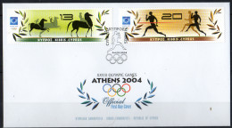 CHYPRE - Jeux Olympiques D'Athènes FDC - Sommer 2004: Athen