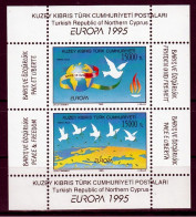 Cyprus(Turkije) Blok Postfris Europa Cept 1995 - 1995