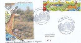 SP&M 2007 - YT 904 - La Chasse Au Cerf - 17.10.2007 - FDC