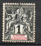 Col35 Colonies SPM St Pierre & Miquelon N° 59 Neuf X MH Cote 1,75 € - Unused Stamps