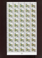 Belgie Buzin Vogels 2261 Volledig Vel Rechts & Boven Ongetand ! - 1991-2000