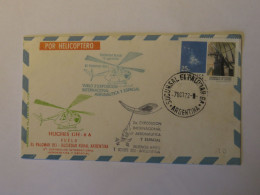 ARGENTINA FIRST FLIGHT COVER  1972 - Usati