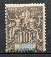 Col35 Colonies SPM St Pierre & Miquelon N° 63 Neuf X MH Cote 11,00 € - Unused Stamps