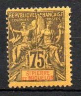 Col35 Colonies SPM St Pierre & Miquelon N° 70 Neuf X MH Cote 45,00 € - Unused Stamps