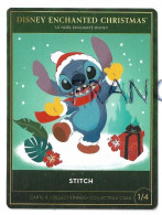 Disney Enchanted Christmas. Carte à Collectionner. Stitch - Disney