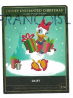 Disney Enchanted Christmas. Carte à Collectionner. Daisy - Disney