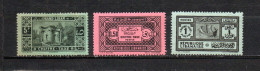 Gran  Líbano   1928  .-   Y&T  Nº    25-29-30     Taxa     ( A ) - Timbres-taxe