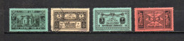 Gran  Líbano   1928  .-   Y&T  Nº    25-31-32-33     Taxa     ( B )    (   31   Falta Punta   ) - Timbres-taxe