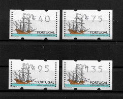 PORTUGAL ATM MACHINE STAMPS - ETIQUETAS - 1995 Galeão Português - Séc XVI SET Nº 9 MNH (BA5#438) - Maschinenstempel (EMA)