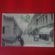 TUNIS LA RUE D ITALIE - Tunesien