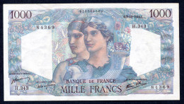 RC 25271 FRANCE 1000F MINERVE ET HERCULE BILLET ÉMIS LE 3 - 10 - 1946 - 1 000 F 1945-1950 ''Minerve Et Hercule''