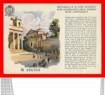 CPSM/gf SAN-MARIN (Rép De San-Marin)   Vue Partielle D'une Partie De La Ville, Animé, Illustrateur...CO1758 - San Marino